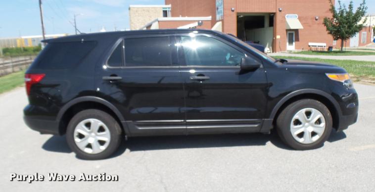 image for item K1886 2013 Ford Explorer Police Interceptor SUV