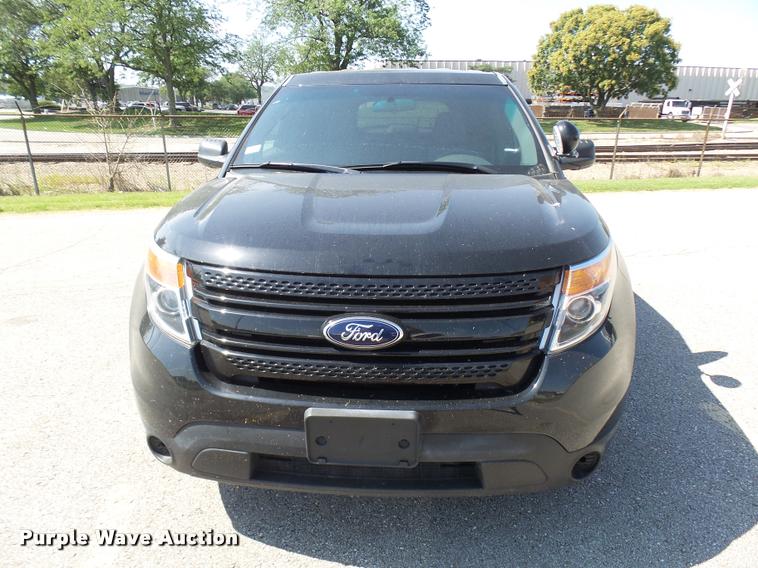 image for item K1886 2013 Ford Explorer Police Interceptor SUV