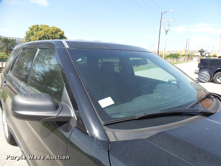 image for item K1886 2013 Ford Explorer Police Interceptor SUV