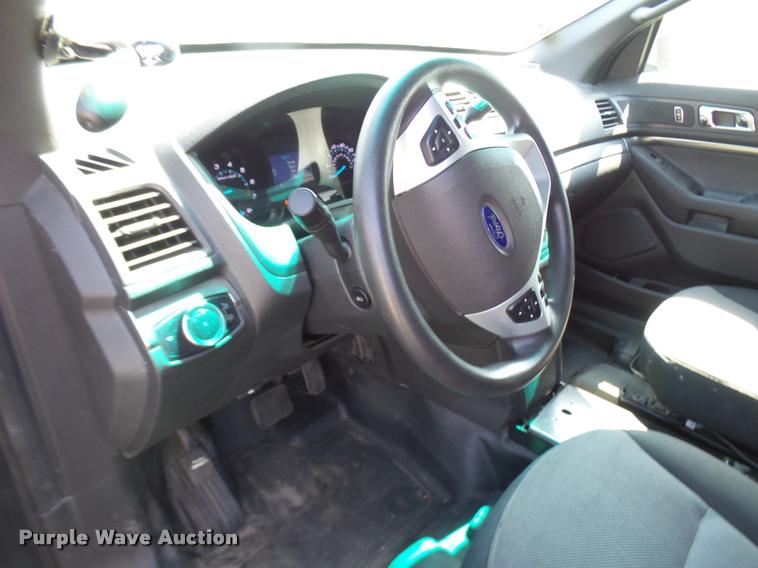 image for item K1886 2013 Ford Explorer Police Interceptor SUV