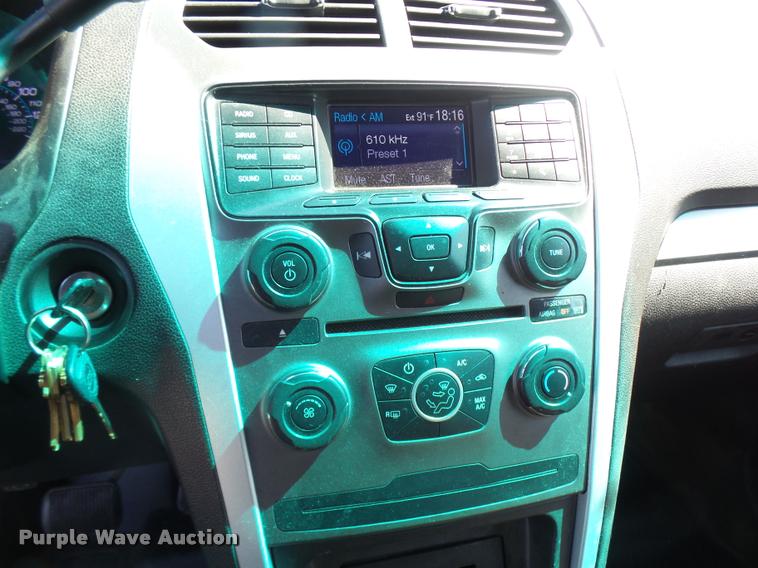 image for item K1886 2013 Ford Explorer Police Interceptor SUV