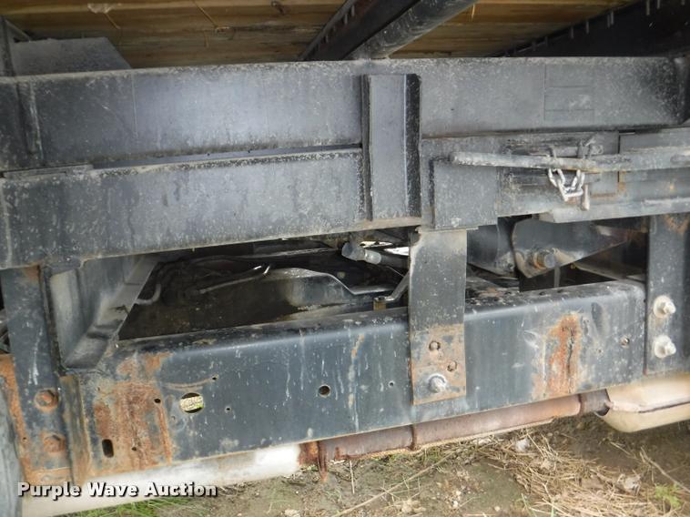 image for item K5883 1989 Ford F450 Super Duty XL flat dump bed truck