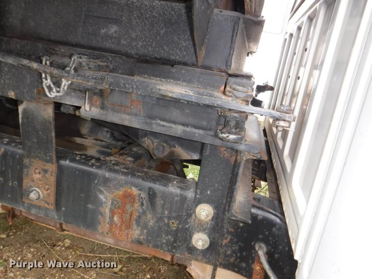 image for item K5883 1989 Ford F450 Super Duty XL flat dump bed truck