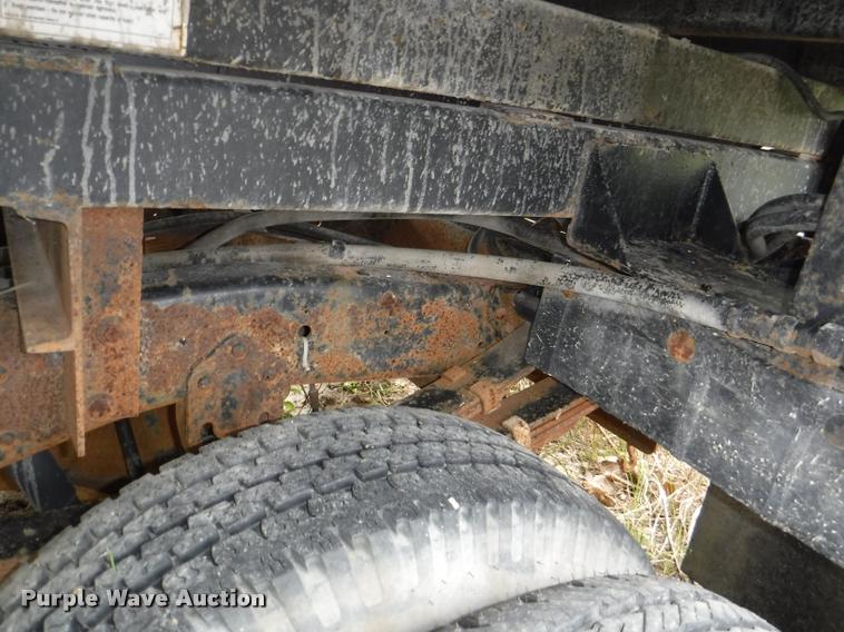 image for item K5883 1989 Ford F450 Super Duty XL flat dump bed truck