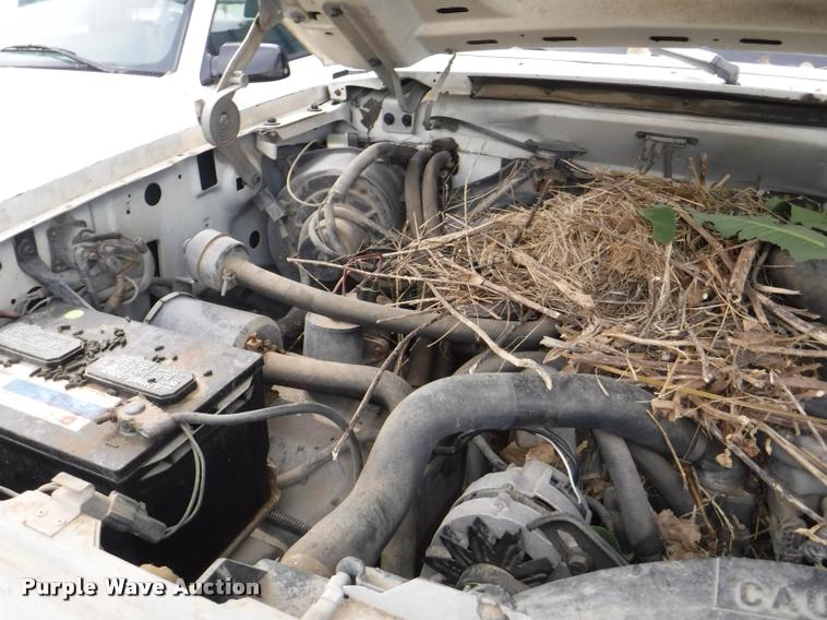 image for item K5883 1989 Ford F450 Super Duty XL flat dump bed truck