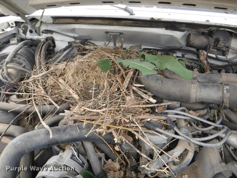 image for item K5883 1989 Ford F450 Super Duty XL flat dump bed truck