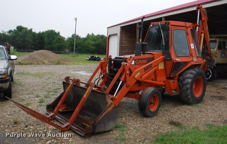 image for item K5890 1981 Case 580D Construction King backhoe
