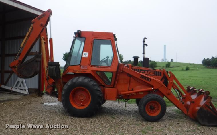 image for item K5890 1981 Case 580D Construction King backhoe
