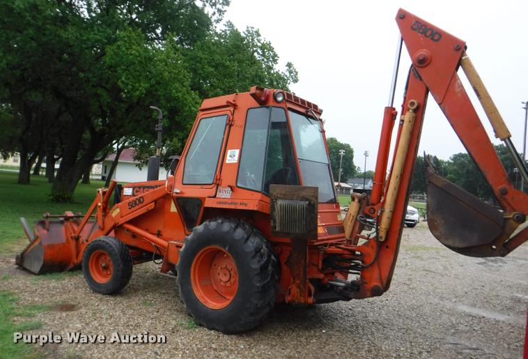 image for item K5890 1981 Case 580D Construction King backhoe