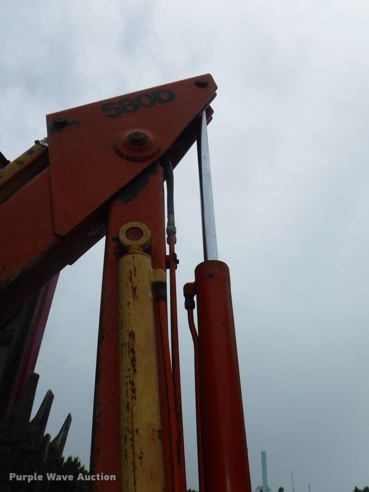 image for item K5890 1981 Case 580D Construction King backhoe