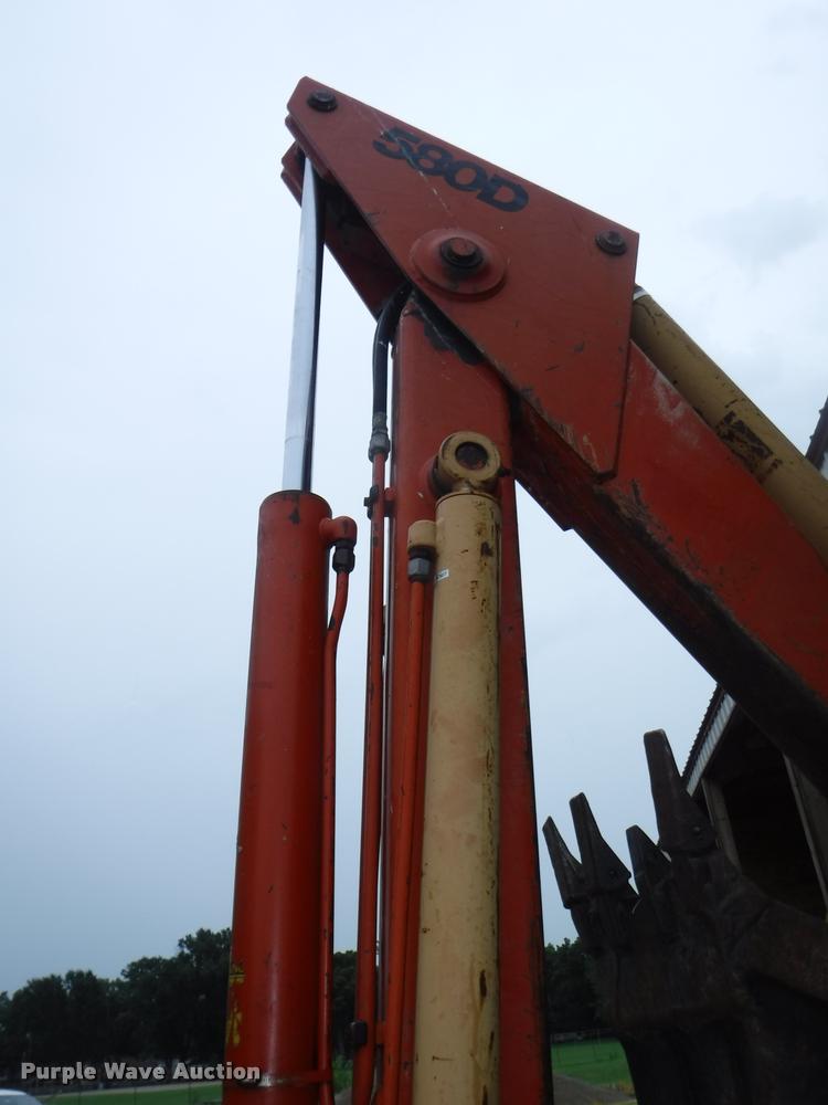 image for item K5890 1981 Case 580D Construction King backhoe