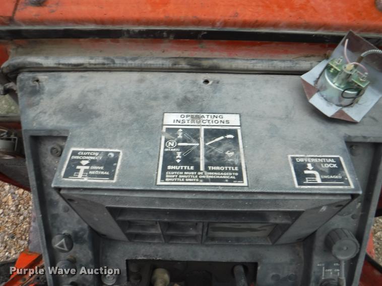 image for item K5890 1981 Case 580D Construction King backhoe