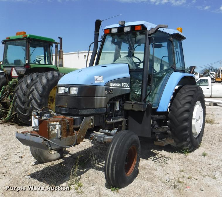 image for item K5899 2002 New Holland TS100 tractor