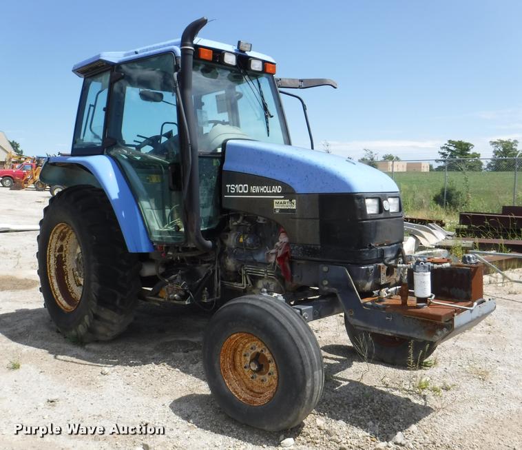 image for item K5899 2002 New Holland TS100 tractor