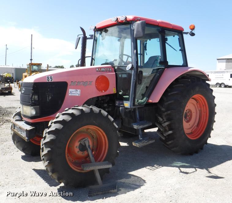 image for item K5900 2008 Kubota M108X 4WD tractor