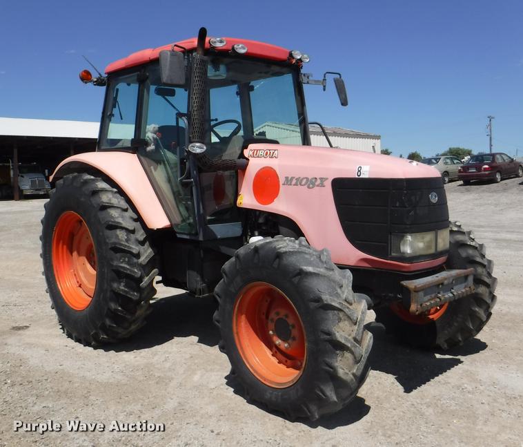 image for item K5900 2008 Kubota M108X 4WD tractor