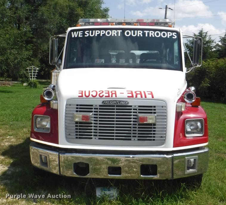image for item K5902 1996 Freightliner FL70 C153042S fire truck