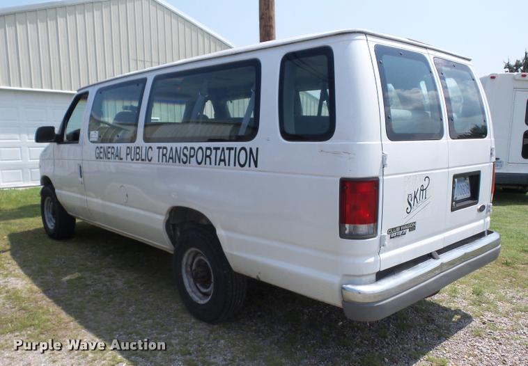 image for item K6436 1998 Ford Club Wagon E350 XL Super van