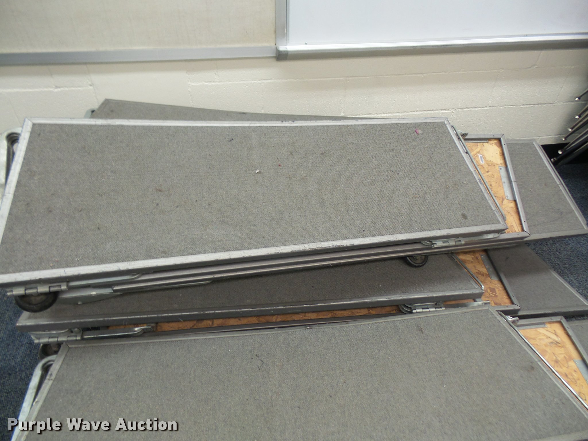 (5) three platform risers in Overland Park, KS | Item DK9261 sold ...