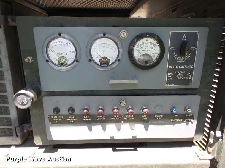 image for item DA6452 1989 U.S. Air Force A1M32A-86D generator