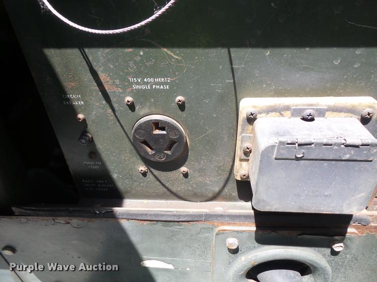 image for item DA6452 1989 U.S. Air Force A1M32A-86D generator