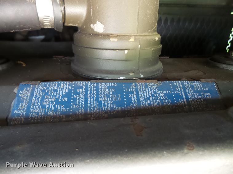 image for item DA6453 1985 U.S. Air Force A1M32A-86D generator