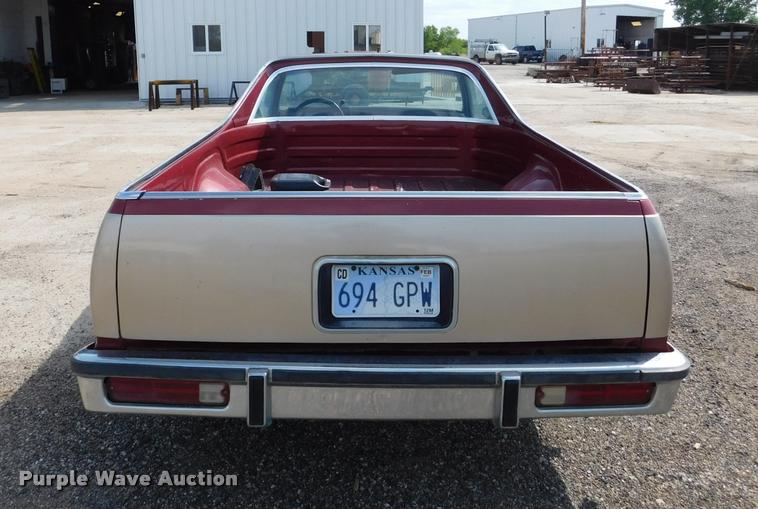image for item DB1028 1980 Chevrolet El Camino SS