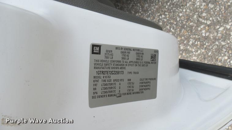 image for item DB3352 2012 GMC Sierra 1500 Ext. Cab pickup truck