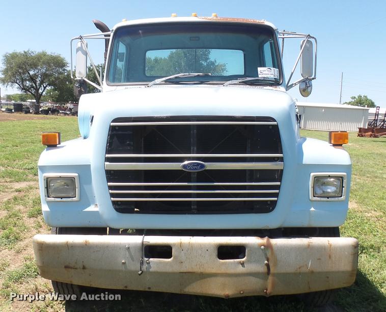 image for item DB3365 1987 Ford L8000 semi truck