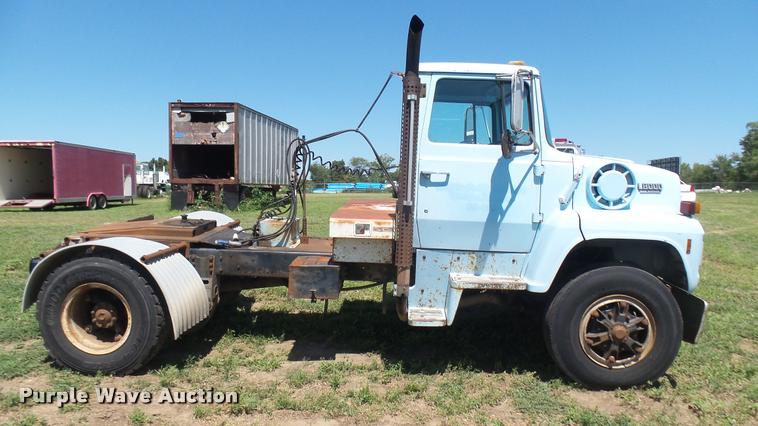 image for item DB3365 1987 Ford L8000 semi truck