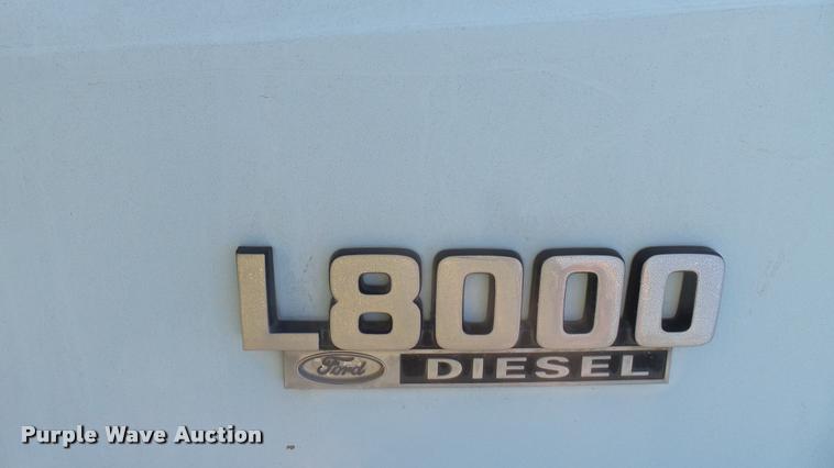 image for item DB3365 1987 Ford L8000 semi truck