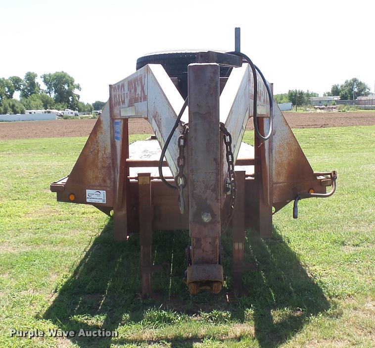image for item DB3374 1997 Big Tex equipment trailer