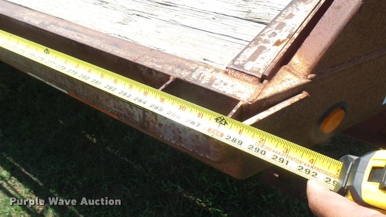 image for item DB3374 1997 Big Tex equipment trailer