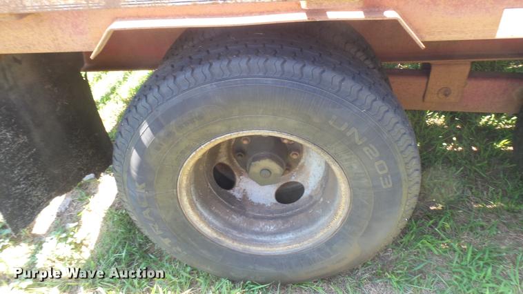 image for item DB3374 1997 Big Tex equipment trailer