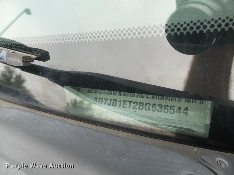 image for item DB4121 2011 Dodge Ram 1500 pickup truck