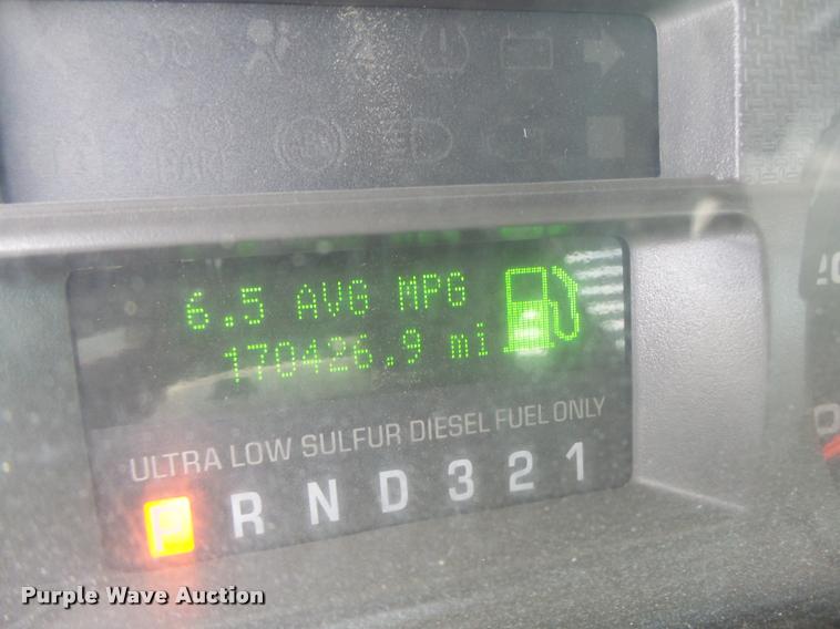 image for item DB5858 2009 Ford F350 Super Duty flatbed pickup truck