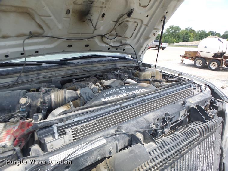 image for item DB5858 2009 Ford F350 Super Duty flatbed pickup truck