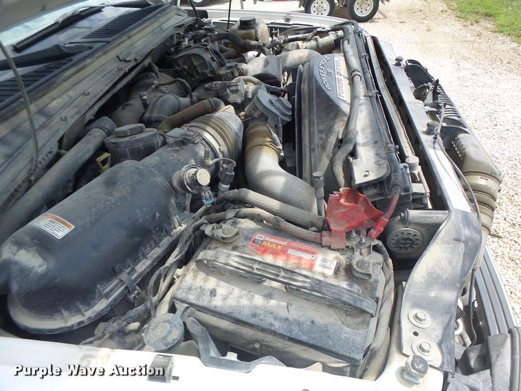 image for item DB5858 2009 Ford F350 Super Duty flatbed pickup truck