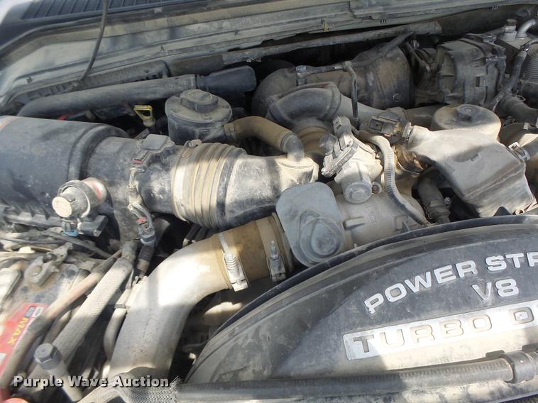 image for item DB5858 2009 Ford F350 Super Duty flatbed pickup truck