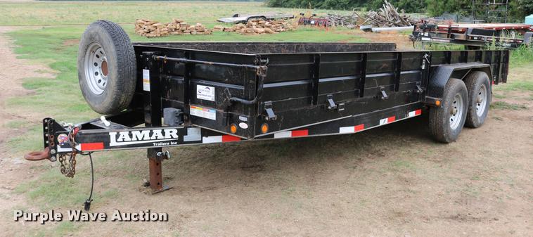 image for item DB9255 2013 Lamar utility trailer