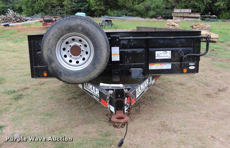 image for item DB9255 2013 Lamar utility trailer