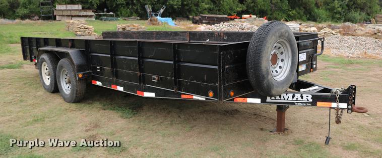 image for item DB9255 2013 Lamar utility trailer