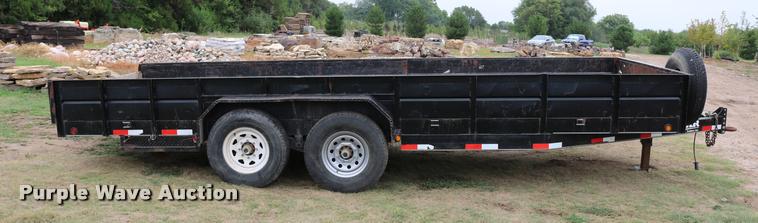 image for item DB9255 2013 Lamar utility trailer
