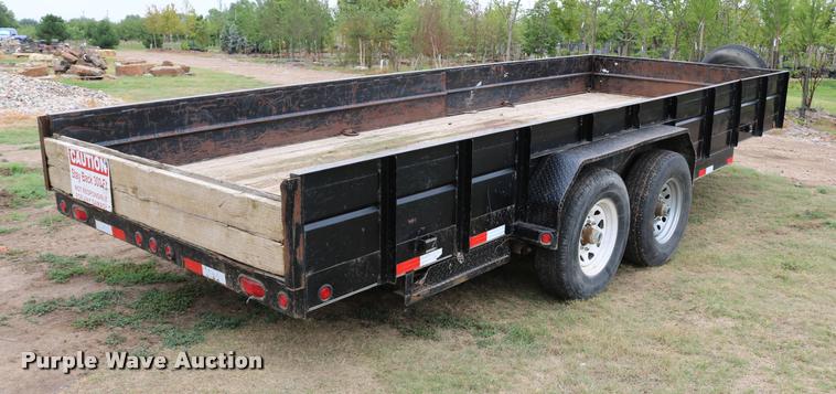 image for item DB9255 2013 Lamar utility trailer