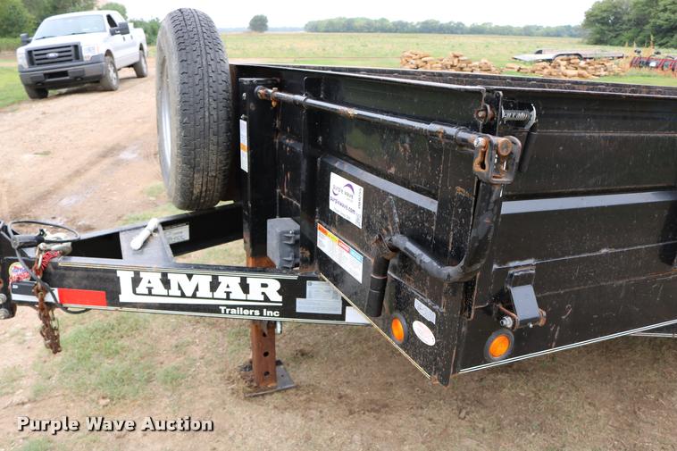 image for item DB9255 2013 Lamar utility trailer