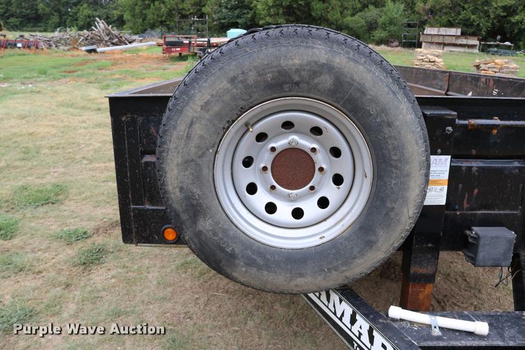 image for item DB9255 2013 Lamar utility trailer