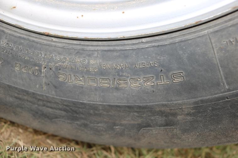 image for item DB9255 2013 Lamar utility trailer