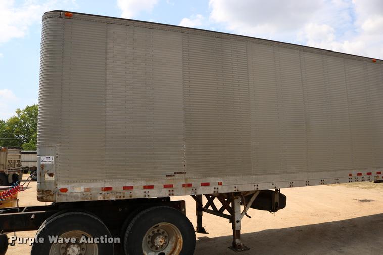 image for item DB9256 1977 Fruehauf dry van trailer