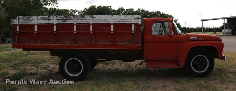 image for item DB9278 1963 Ford 500 grain truck