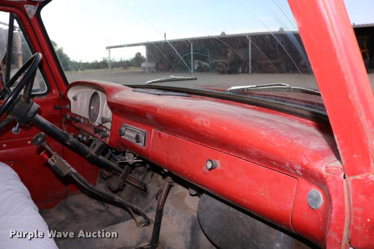 image for item DB9278 1963 Ford 500 grain truck